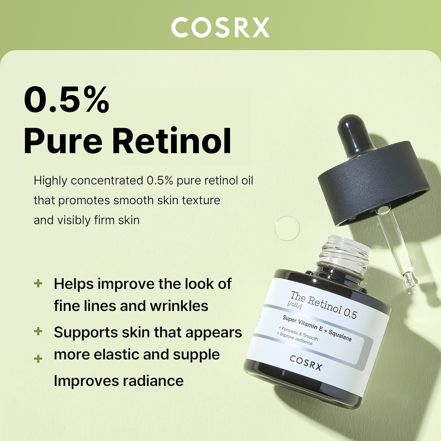 91% squalane for skin barrier protection and hydration