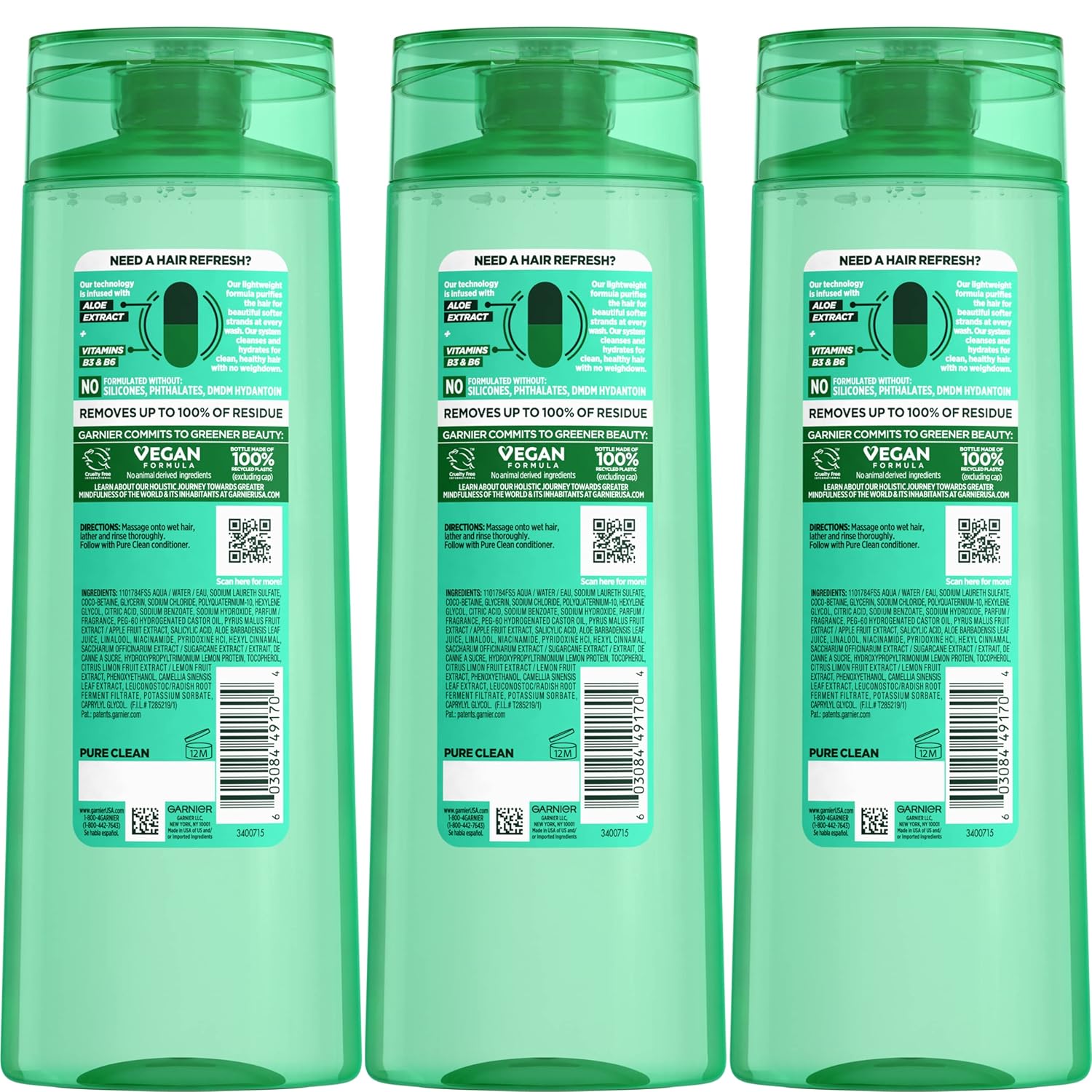 aloe extract infused with vitamins b3 and b6 for hydration and cleanse