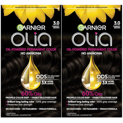 ammonia-free, silicone-free, paraben-free permanent hair color formula