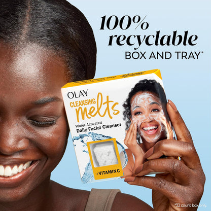 Cleansing Melts – Vitamin C Face Wash for Your Daily Wind-Down Skincare Ritual