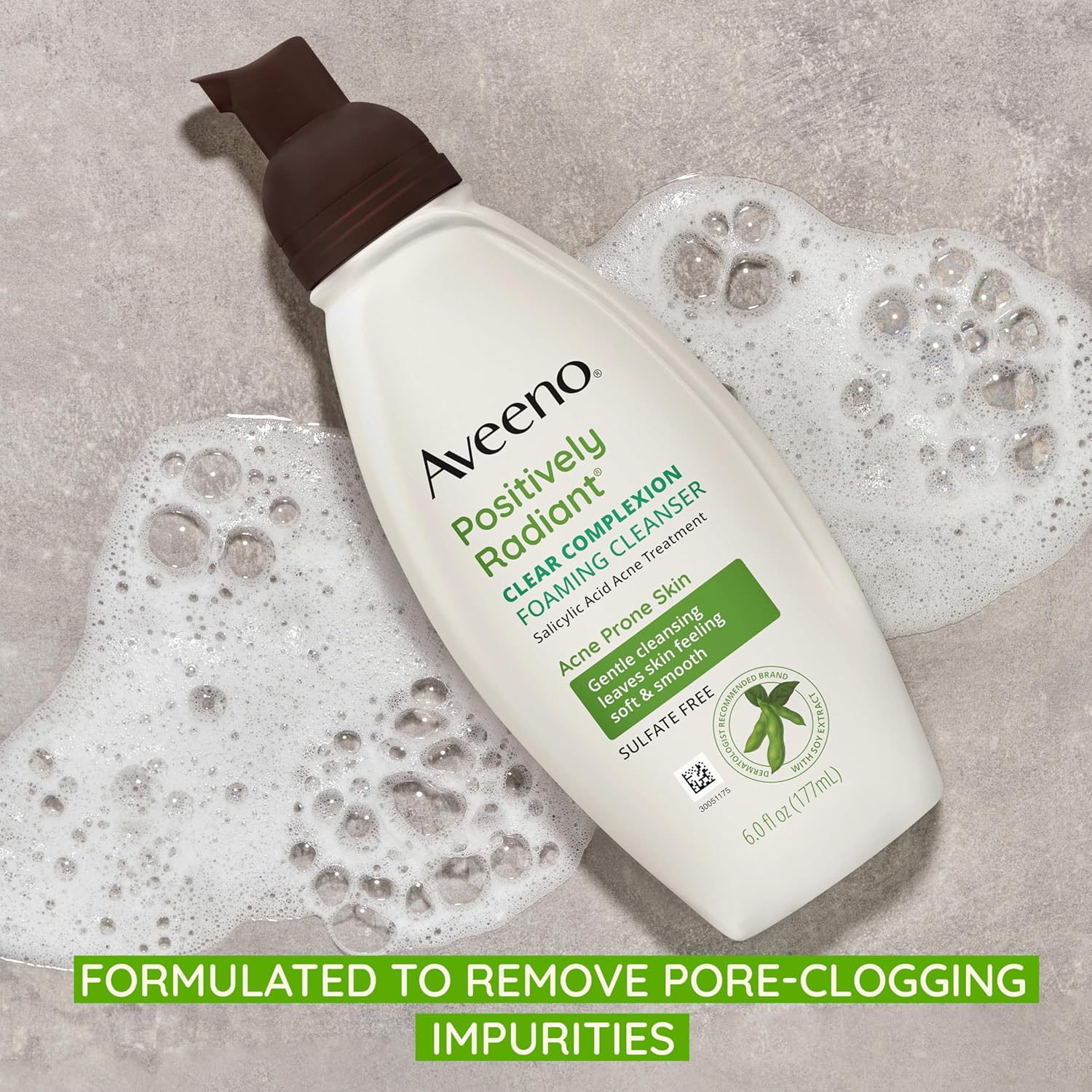 sulfate-free, paraben-free, dye-free, soap-free, and fragrance-free formulation