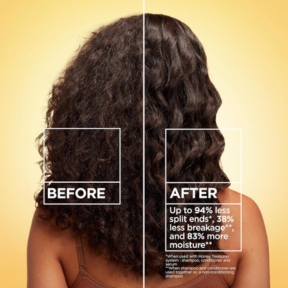 triple hair repair system: up to -94% split ends, -38% breakage, +83% moisture
