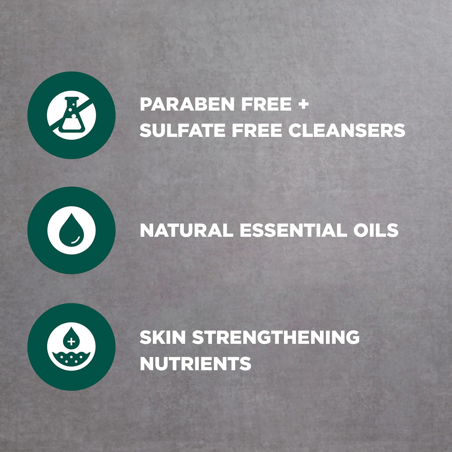 92% naturally derived ingredients including plant-based moisturizers
