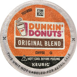 Dunkin' Donuts Original Blend Decaf K-Cup Pods in Streamlined 96-Count Box, Single Serve Format for Clutter-Free Counters