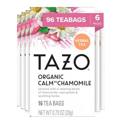 96 total tea bags across 6 packs of 16 (plus 16-bag single variant) for flexible buying