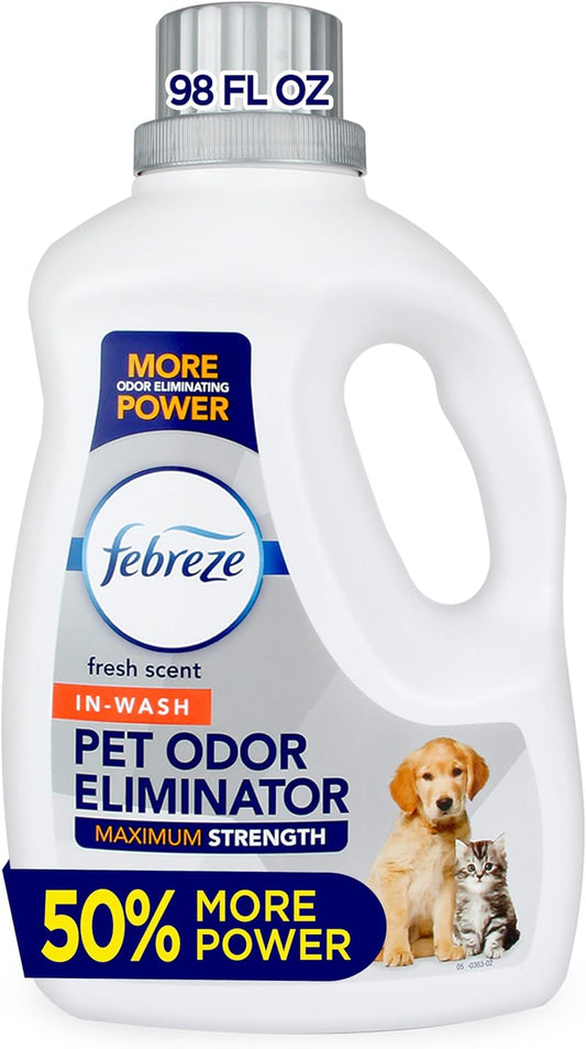 98 fl oz maximum-strength in-wash odor eliminator concentrate