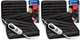 12" x 24" (Pack of 2) - Jet Black/Gray
