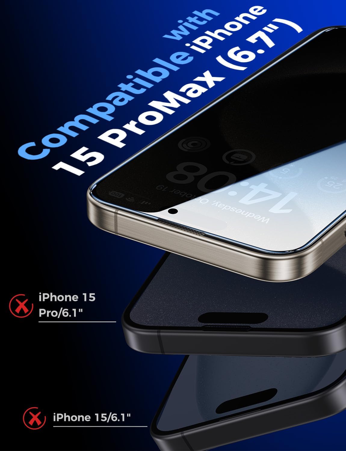 9h surface hardness tempered glass for drop and scratch resistance