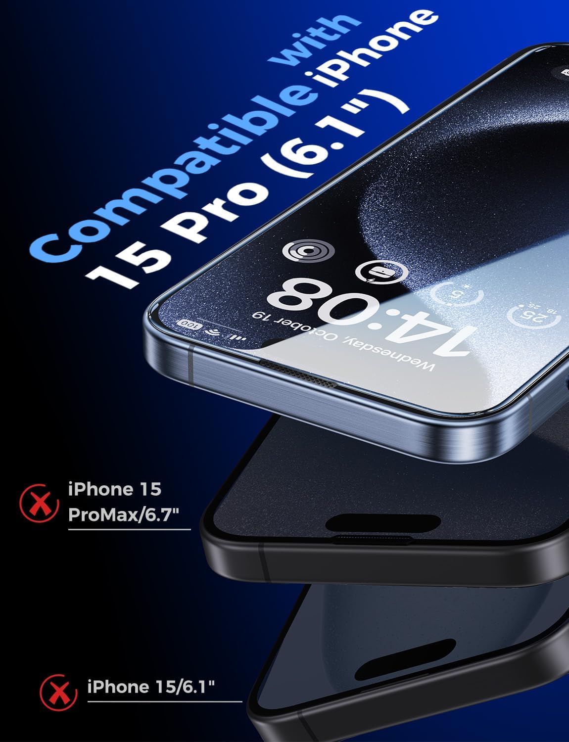 9h surface hardness tempered glass for drop and scratch resistance