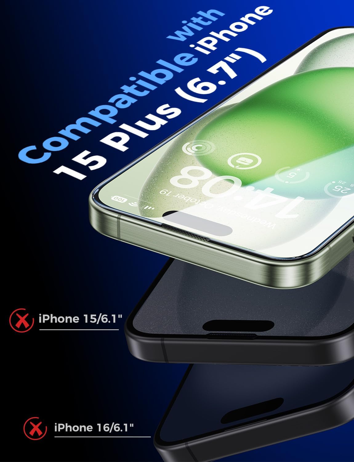 9h surface hardness tempered glass with drop and scratch resistance