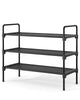 Black - 27.6" Wide - 3 Tier