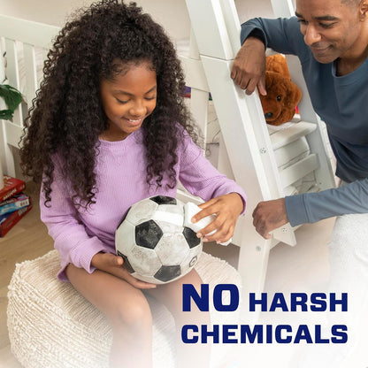 abrasive yet non-scratching pad suitable for walls, tubs, doors, and appliances