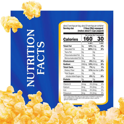 ACT II Xtreme Butter Microwave Popcorn, 12 ct – Gluten-Free Family Snack for Kids' Lunch Boxes and After-School Munching