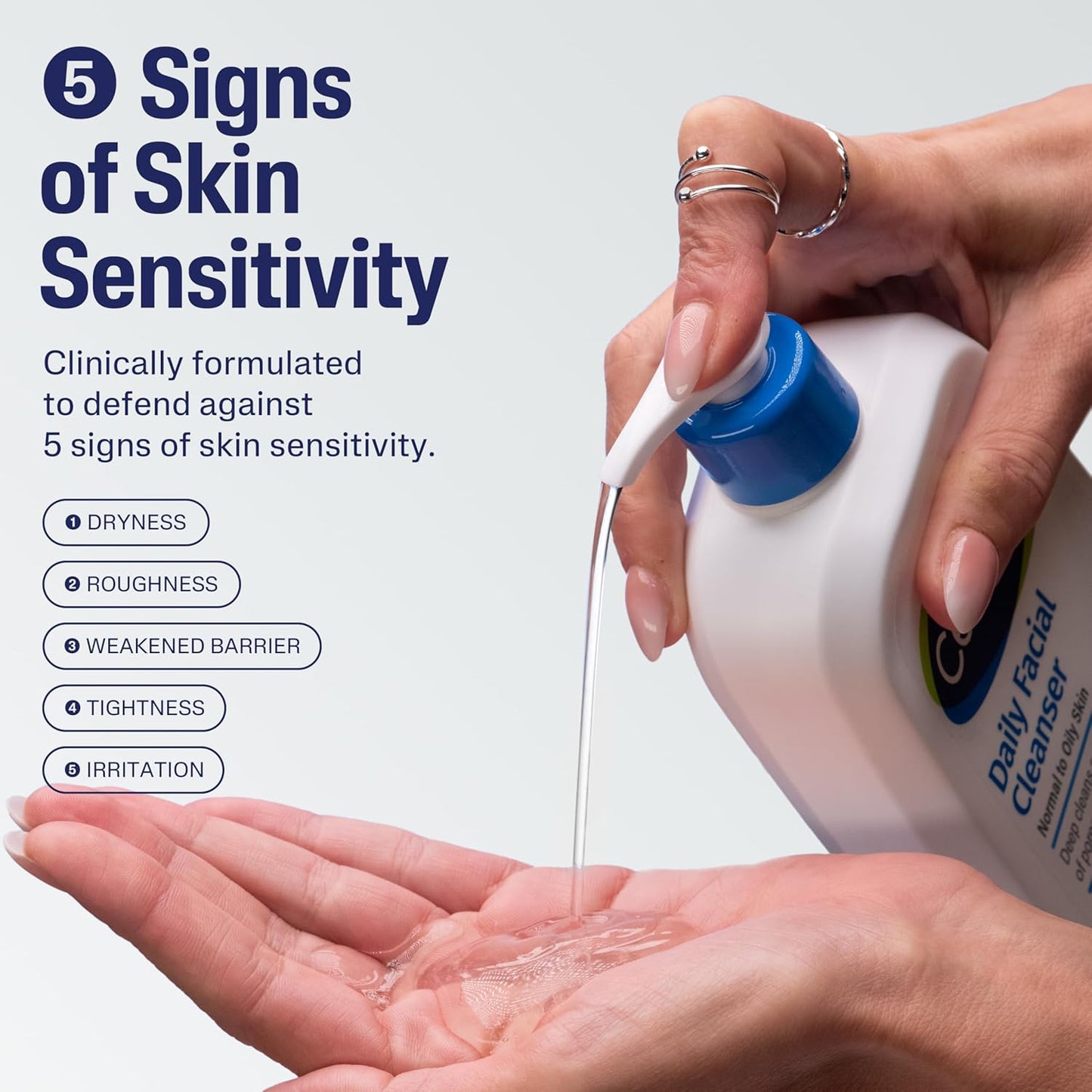 active blend of glycerin, panthenol (vitamin b5), and niacinamide (vitamin b3) for barrier support