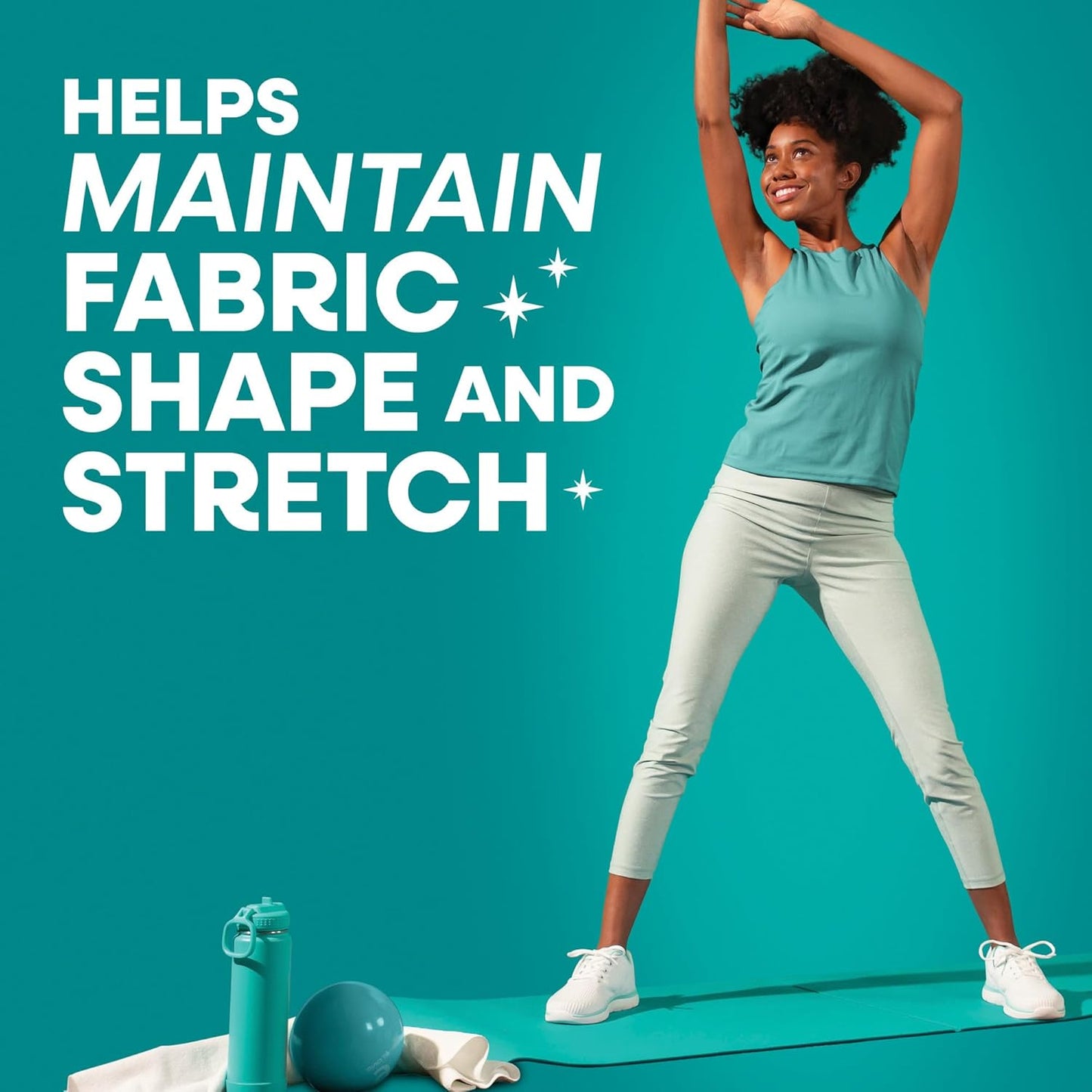 active body odor removal technology for synthetic performance fabrics
