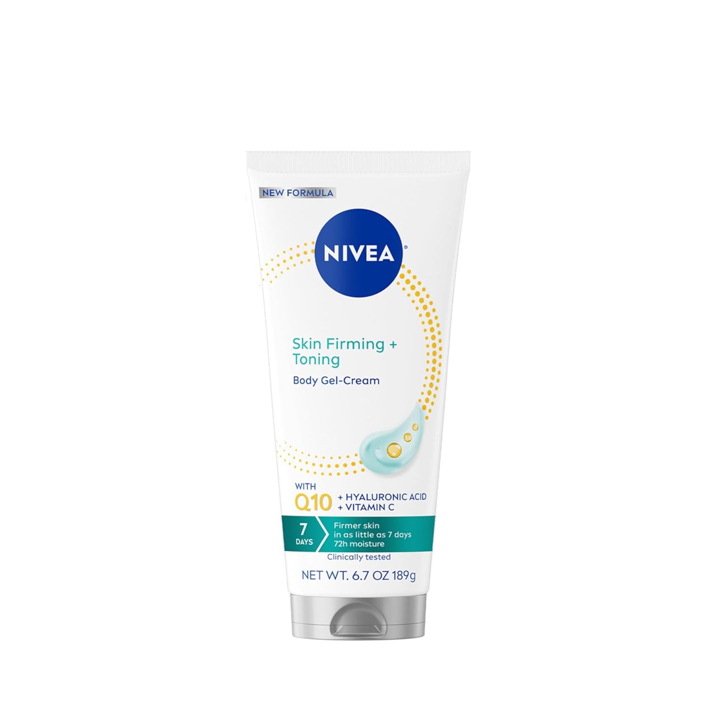 active ingredient blend of coenzyme q10, hyaluronic acid, and vitamin c