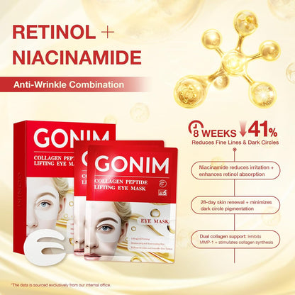 active ingredient blend: salmon dna pdrn, retinol, caffeine, collagen peptide, niacinamide, and apple stem cell
