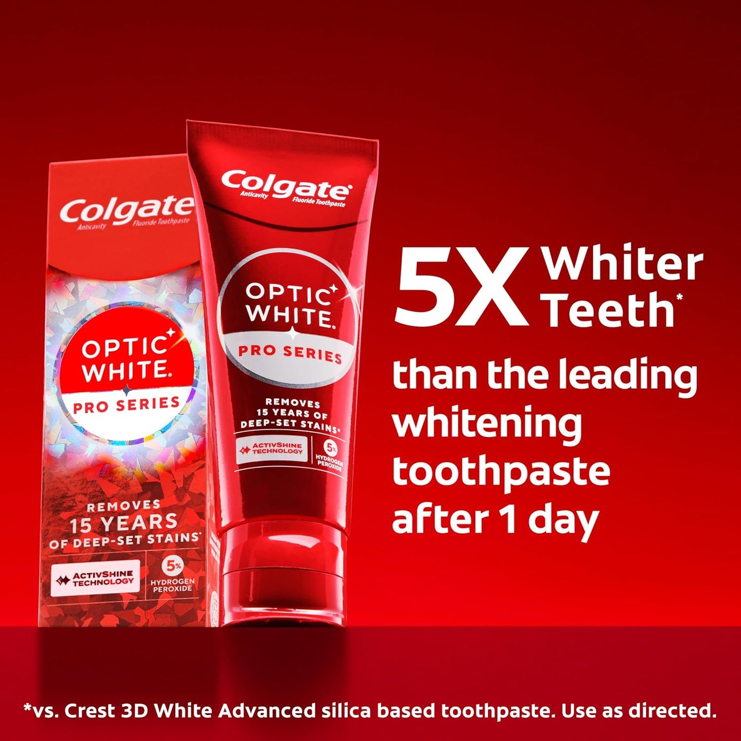 activshine enamel-polishing technology for next-level light-reflecting shine