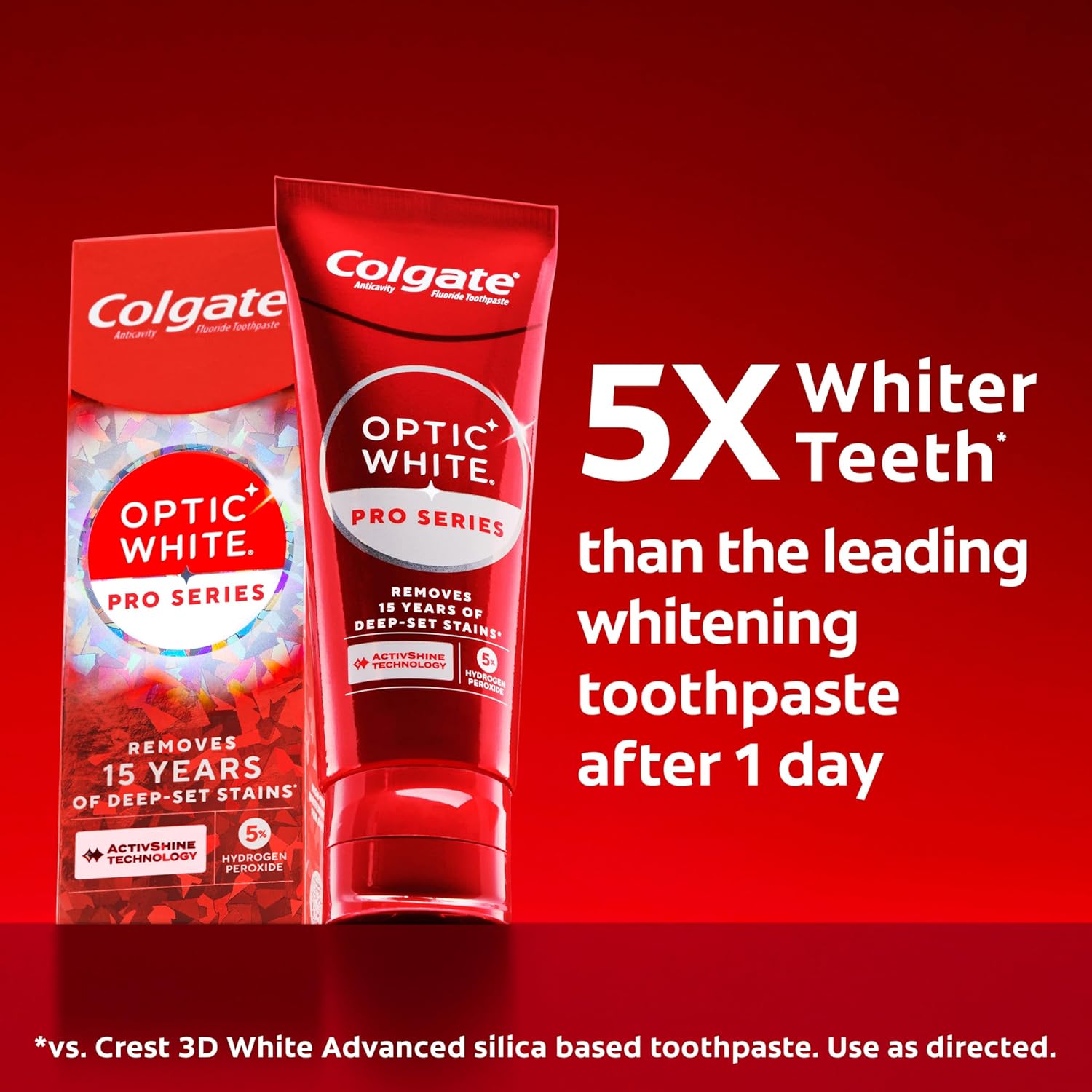 activshine enamel-polishing technology for next-level light-reflecting shine