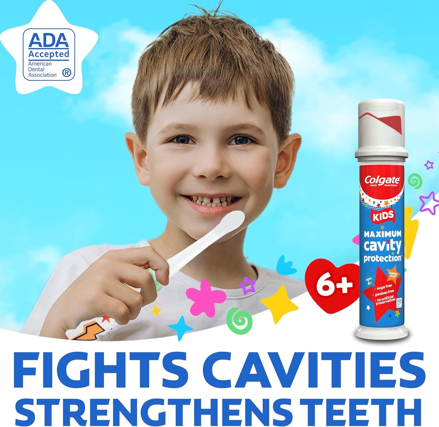 ada (american dental association) acceptance for cavity protection