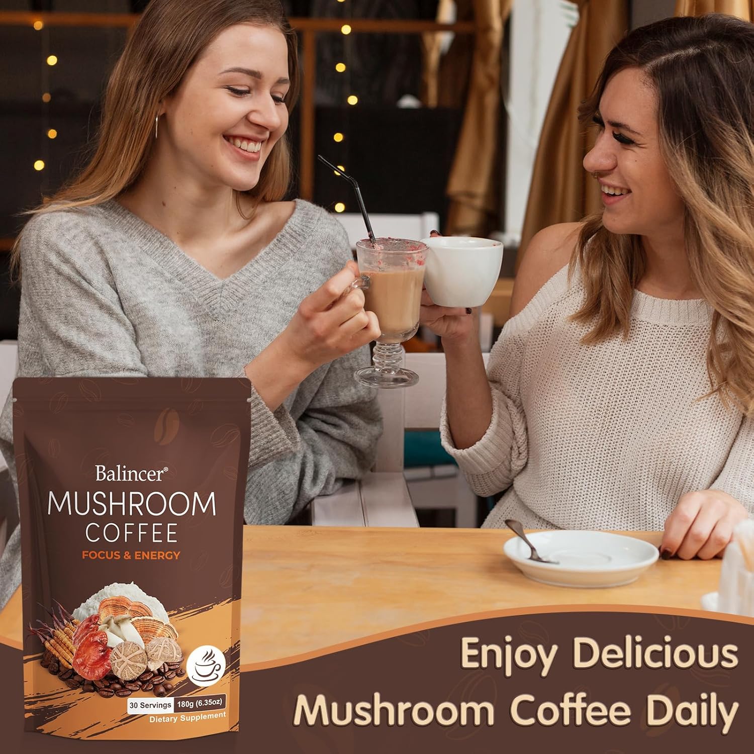 Adaptogen Coffee Blend – Daily Morning Ritual for Gut Health and Calm Focus