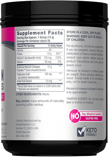 added vitamin c to support natural collagen synthesis