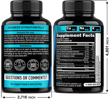 added vitamins d3 and b6 for synergistic mineral absorption and energy metabolism