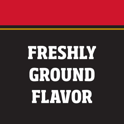 adjustable grinder mechanism with three settings: coarse, medium, and fine