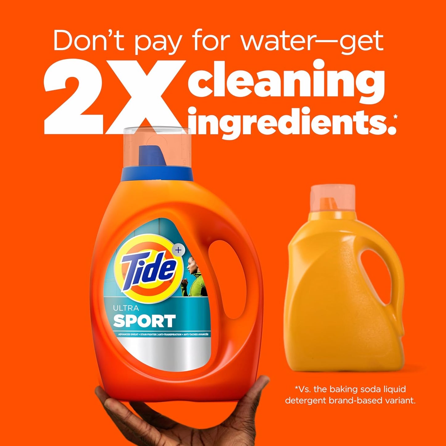 advanced sweat and odor-fighting chemistry formulated for activewear