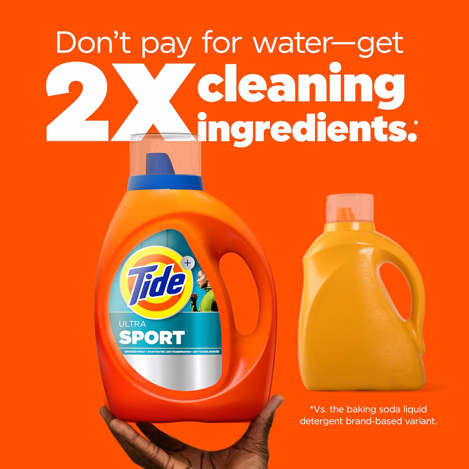 advanced sweat and odor-fighting chemistry formulated for activewear