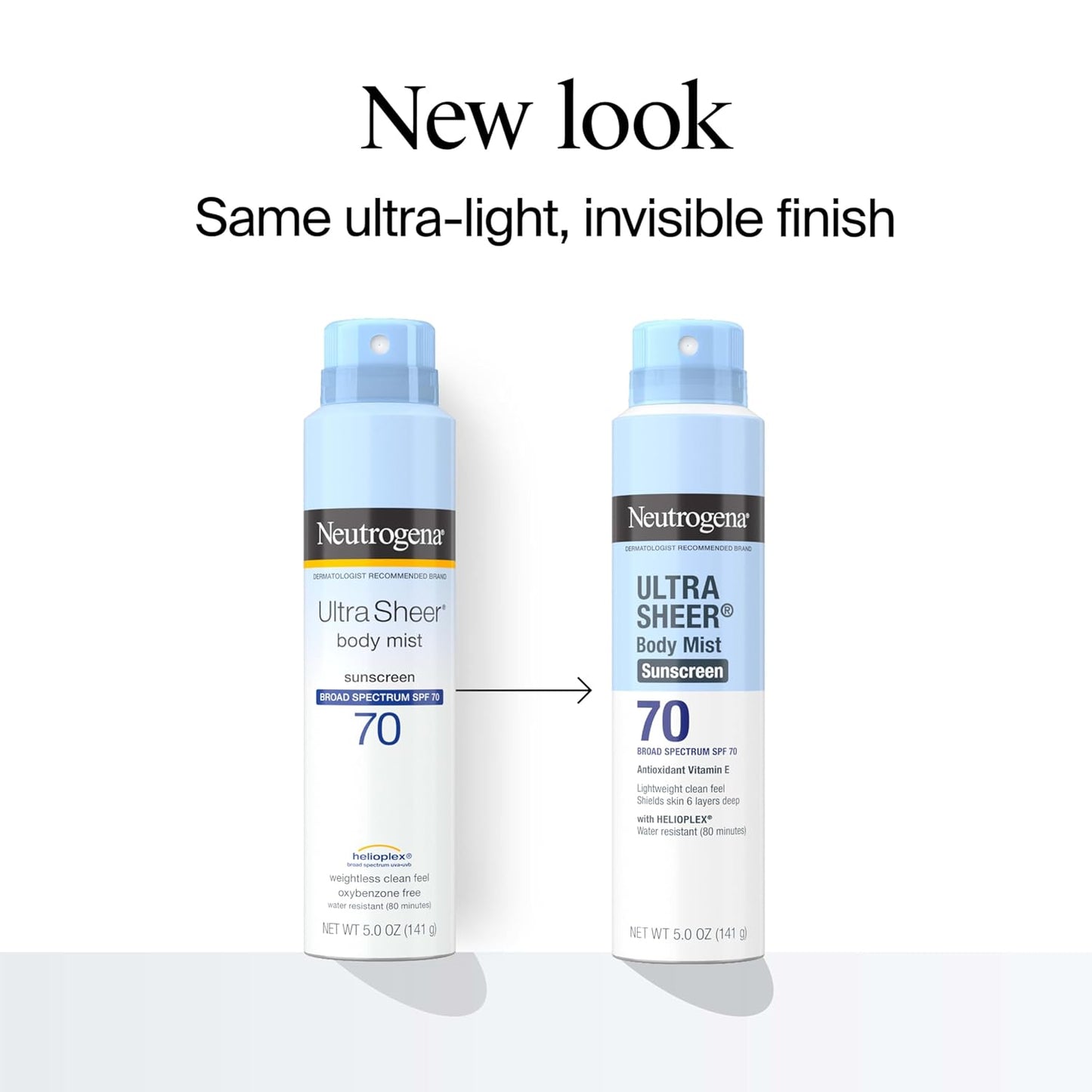 aerosol body mist spray for hands-free face and body application