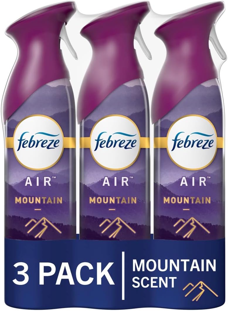 aerosol can spray delivery for instant, room-wide coverage