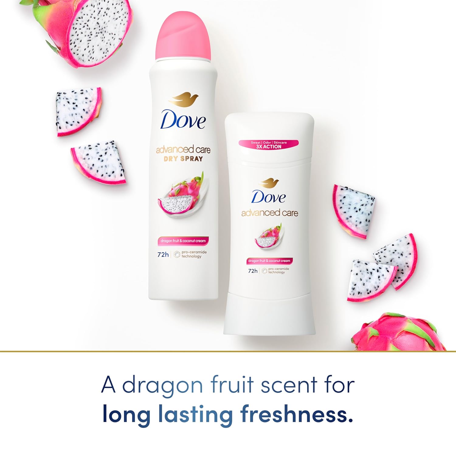 aerosol dry spray application that dries quickly on skin
