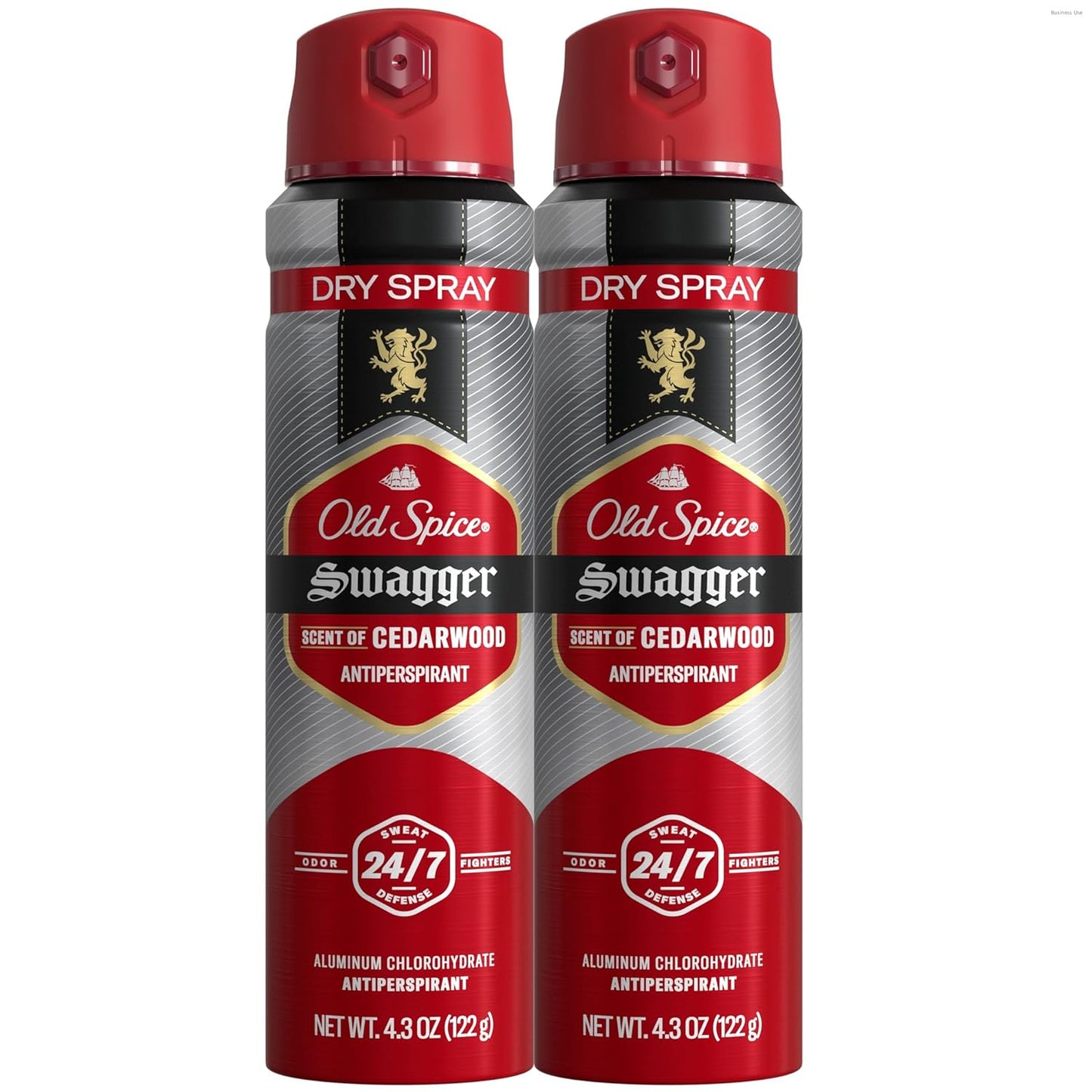 aerosol dry spray format that goes on clear and dries in seconds