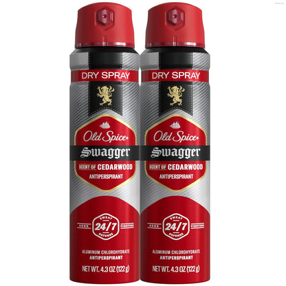 aerosol dry spray format that goes on clear and dries in seconds