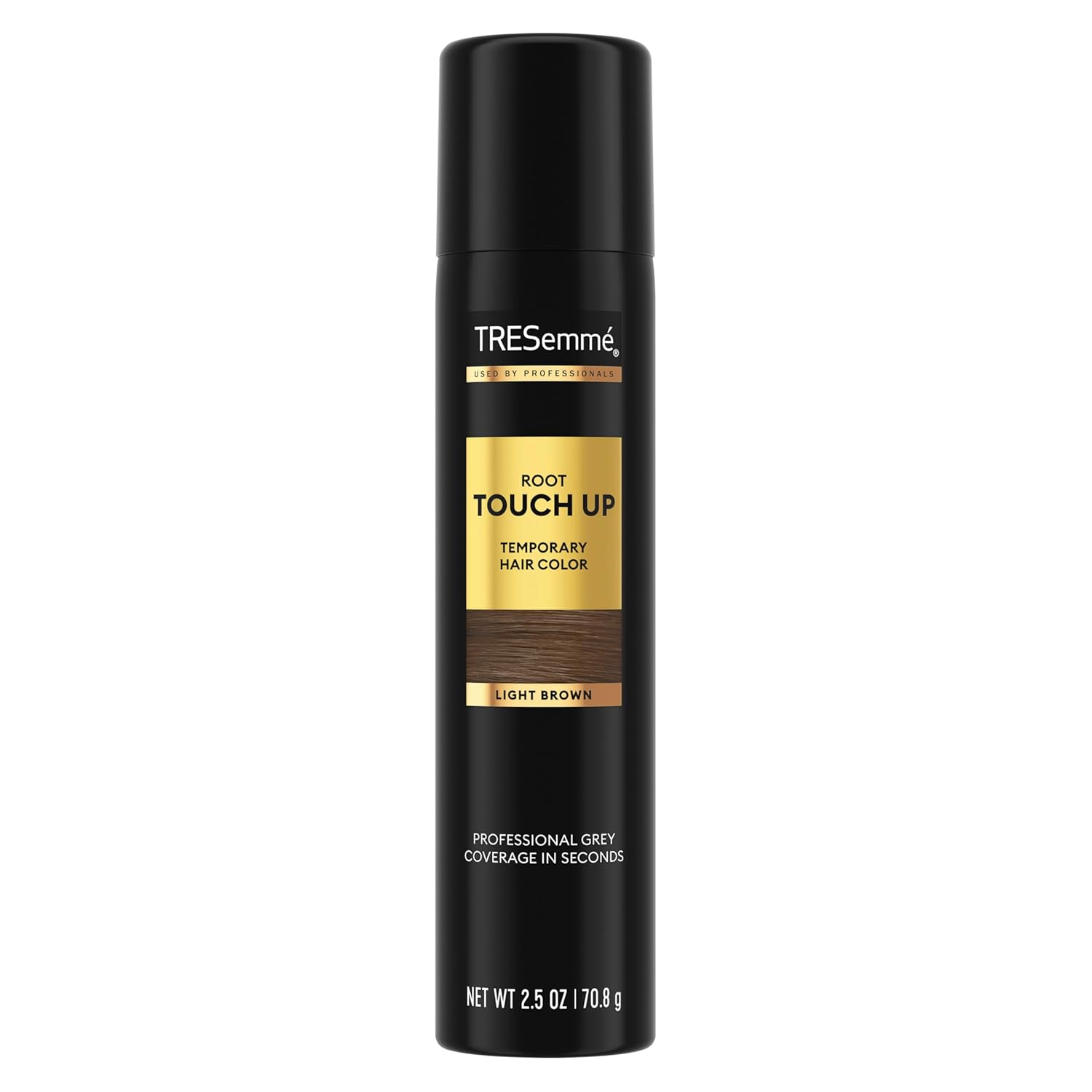 aerosol spray nozzle for targeted, mess-free root application