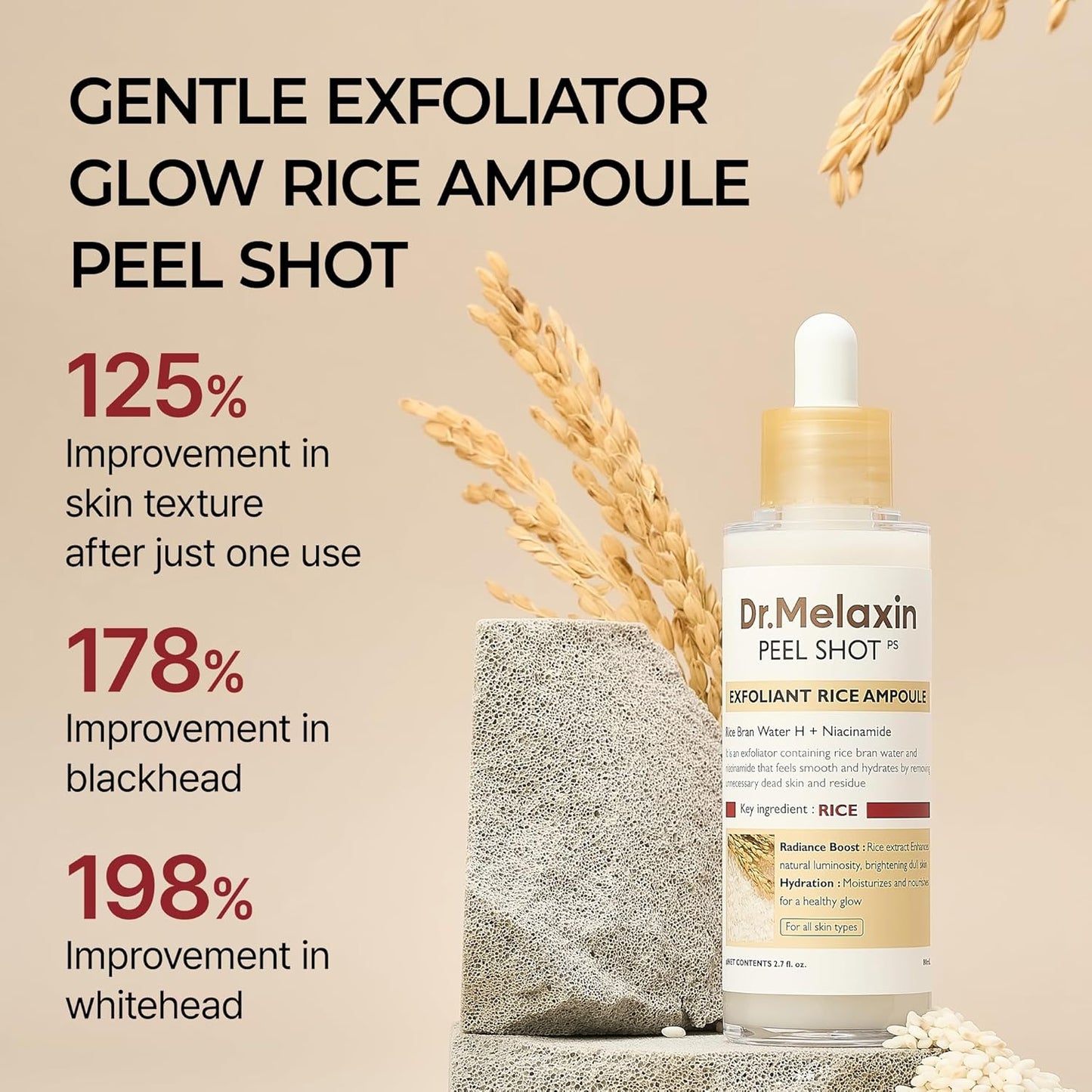 aha, bha, and pha blend for layered chemical exfoliation