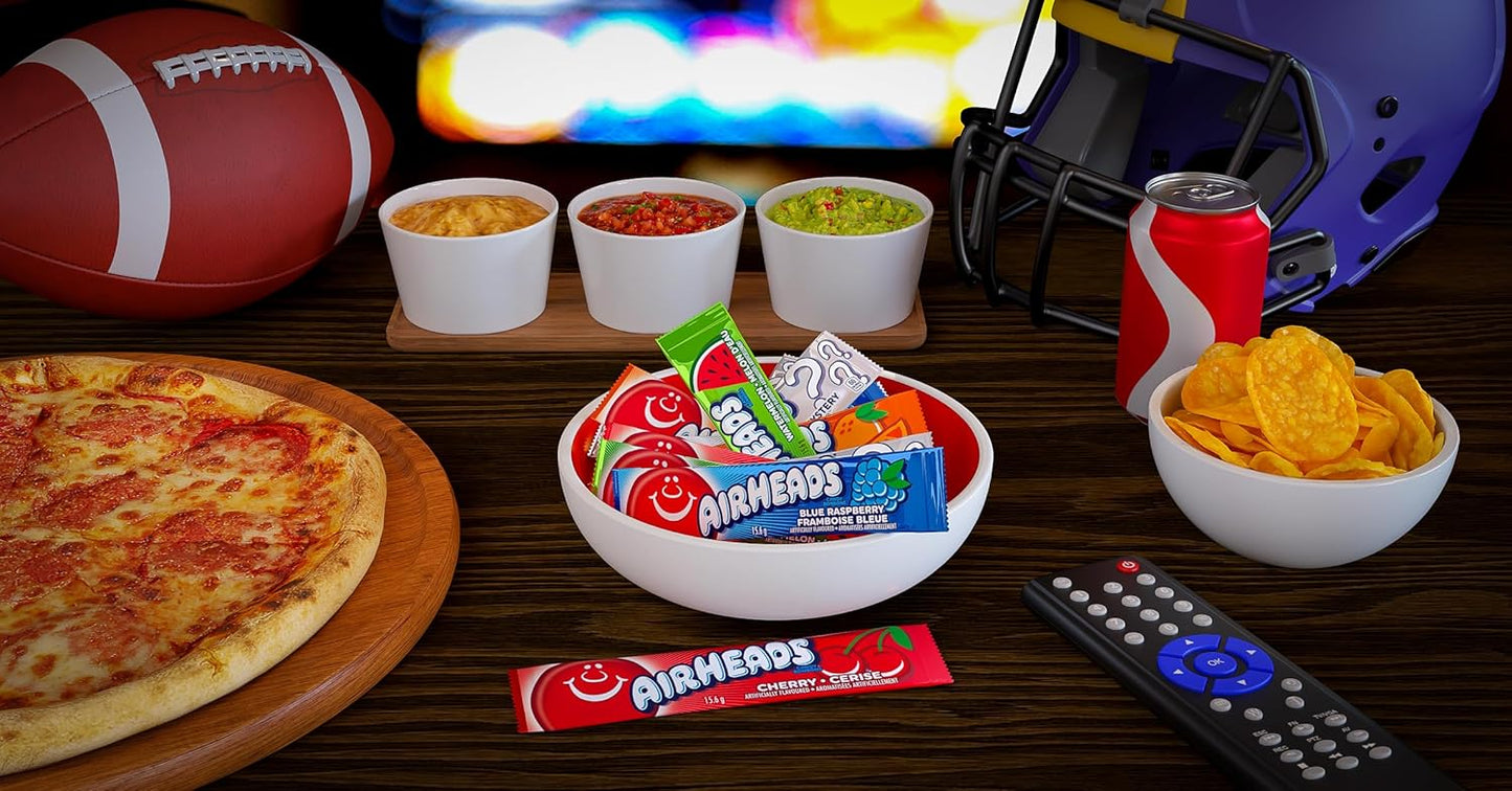 Airheads Sour Taffy Variety Pack – Birthday Party Goodie Bag Filler and Stocking Stuffer for Teens and Tweens