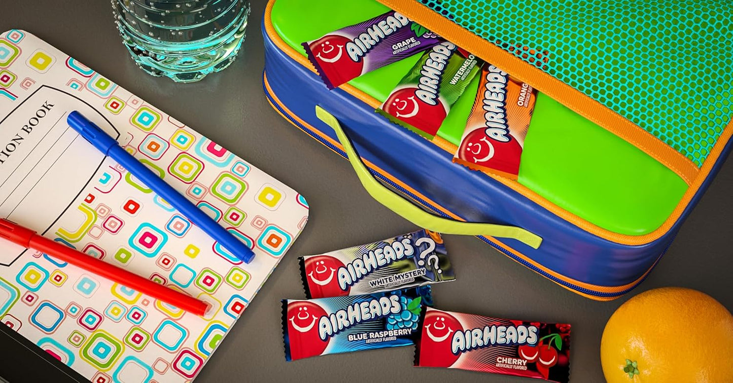 Airheads Sour Taffy Variety Pack – Birthday Party Goodie Bag Filler and Stocking Stuffer for Teens and Tweens