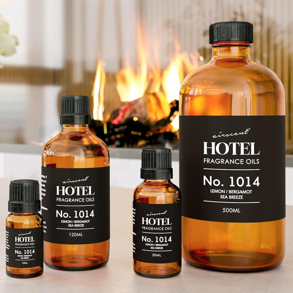AirScent Hotel Diffuser Oil No. 1014 - Mindful Coastal Aroma for Yoga Studios and Meditation Spaces, Pure Fragrance Oil