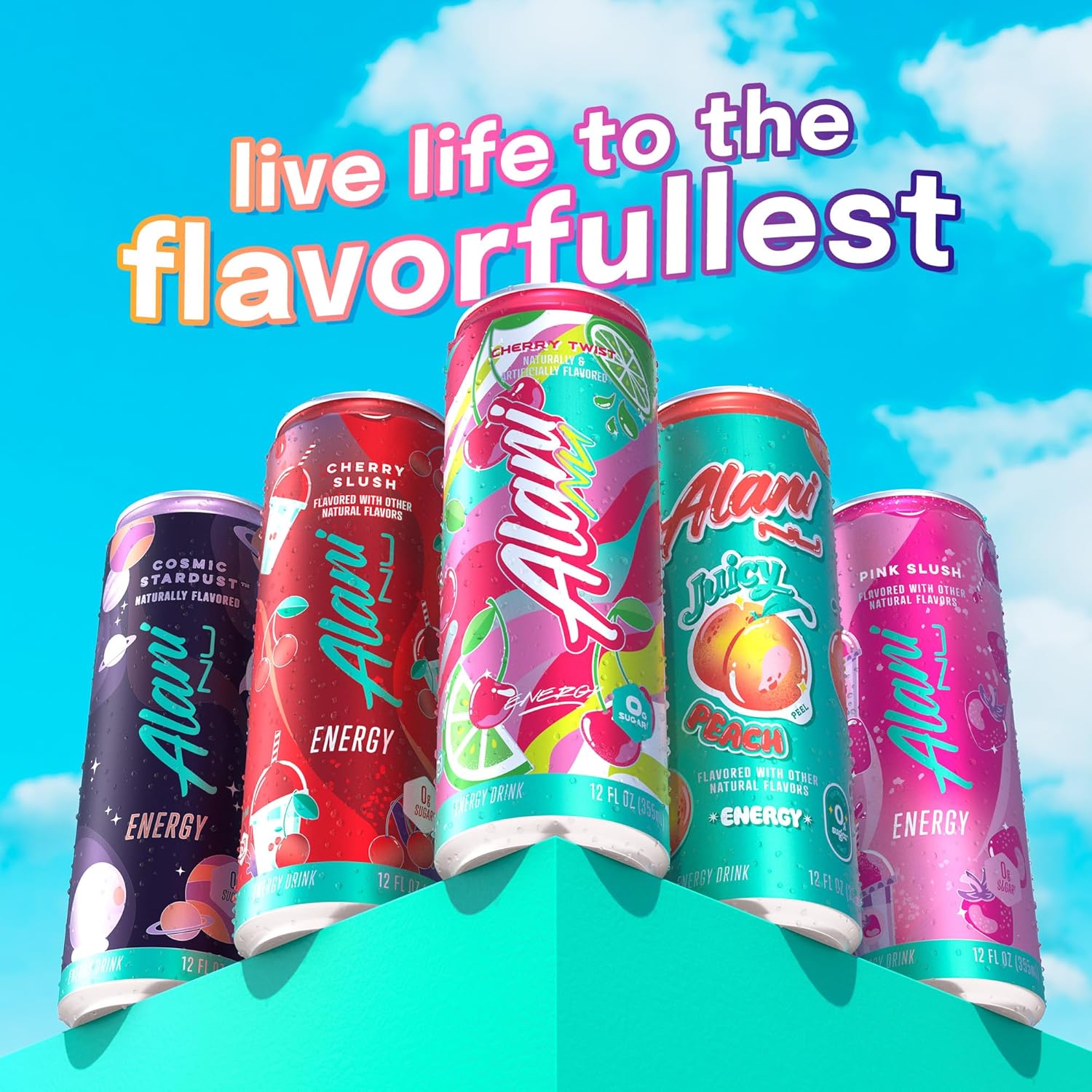 Alani Nu Variety Pack Mini Energy Drinks – Self-Care Sip for Her Wellness Routine, 100mg Caffeine with Biotin