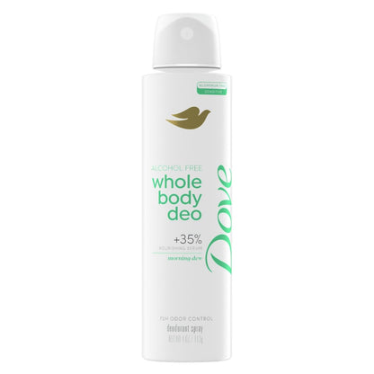 alcohol-free aerosol spray formula with 72-hour odor control