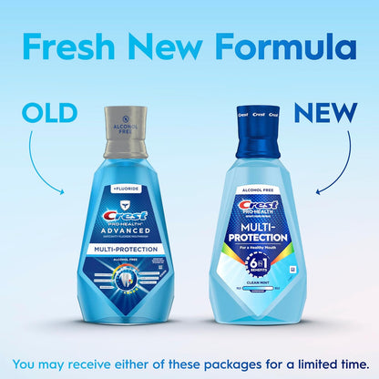 alcohol-free, no-burn gentle rinse