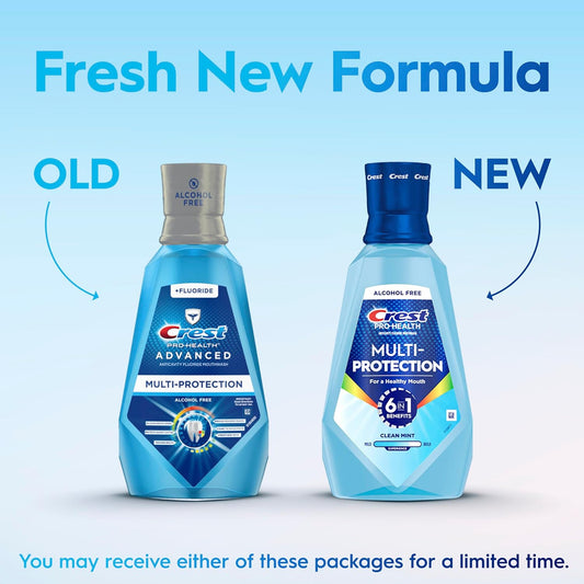 alcohol-free, no-burn gentle rinse