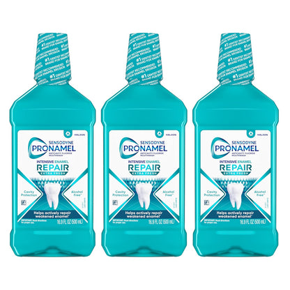 alcohol-free (no ethanol) fluoride mouthwash