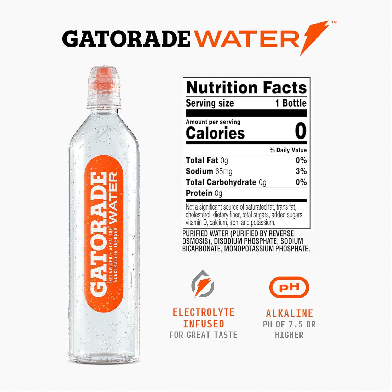 alkaline ph of 7.5 or higher