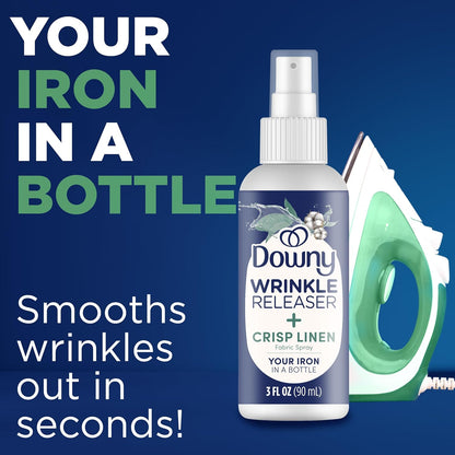 all-in-one formula: wrinkle release, static remover, and odor eliminator