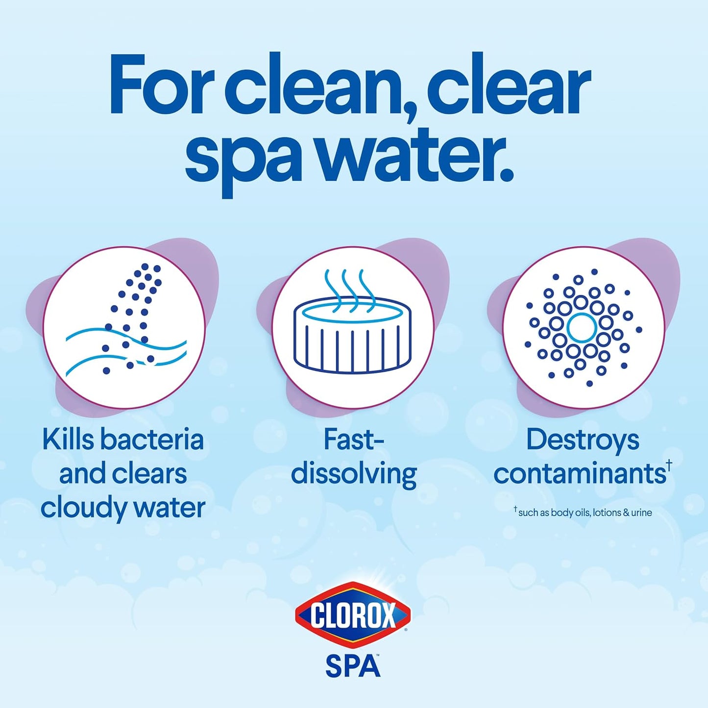 all-in-one sanitizer and shock dual-action formula
