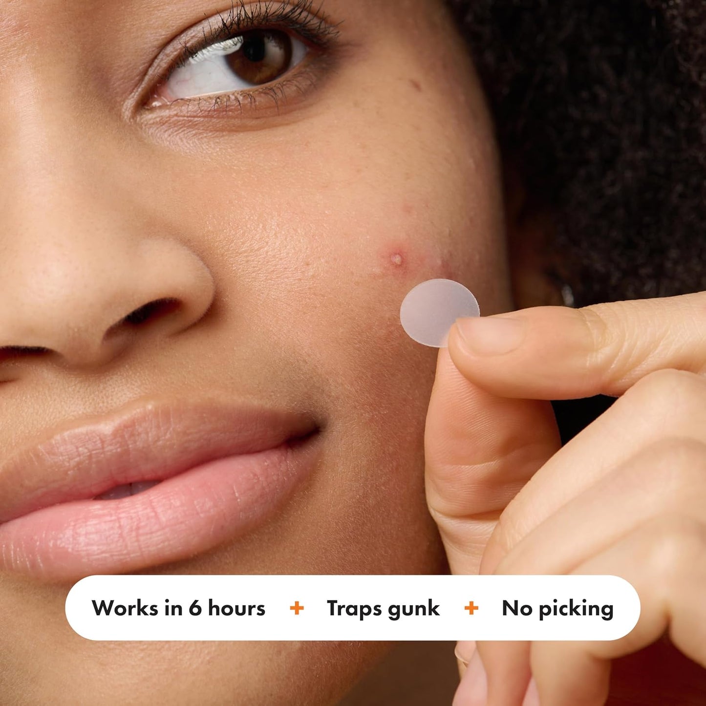all-night adhesion that withstands tossing, turning, and pillow contact