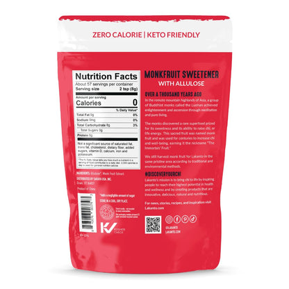allulose-infused formula (no erythritol) for cleaner taste and moisture retention